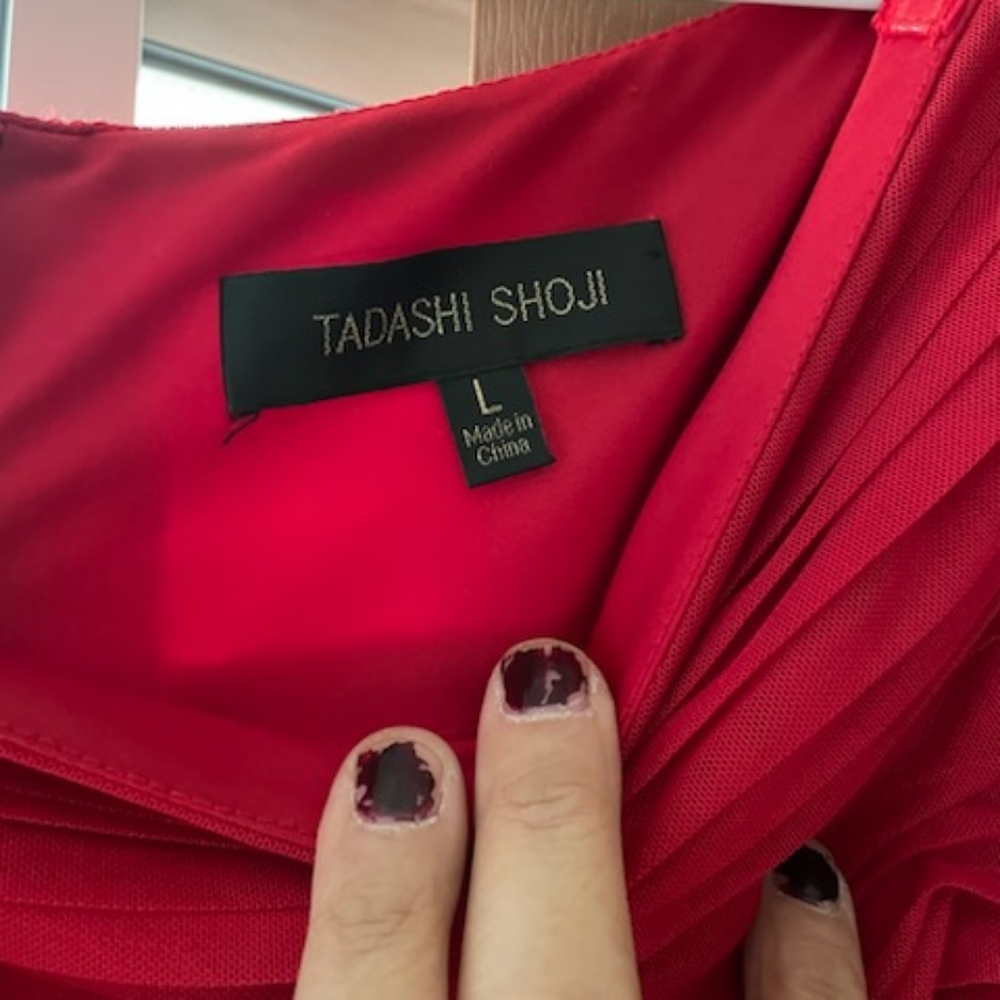 COPY - Red Dress, by Tadashi Shoji
